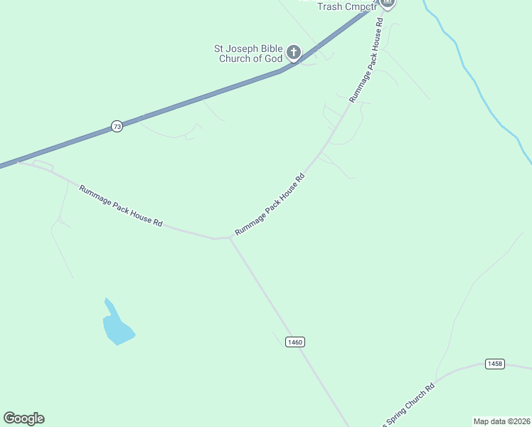 map of restaurants, bars, coffee shops, grocery stores, and more near 330 Rummage Pack House Road in Ellerbe