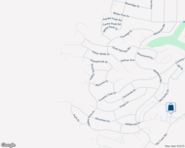 map of restaurants, bars, coffee shops, grocery stores, and more near 21601 Diane Court in Tehachapi