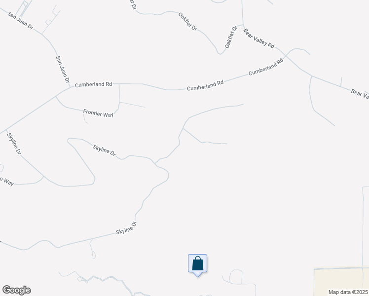 map of restaurants, bars, coffee shops, grocery stores, and more near 22600 Shenandoah Place in Tehachapi