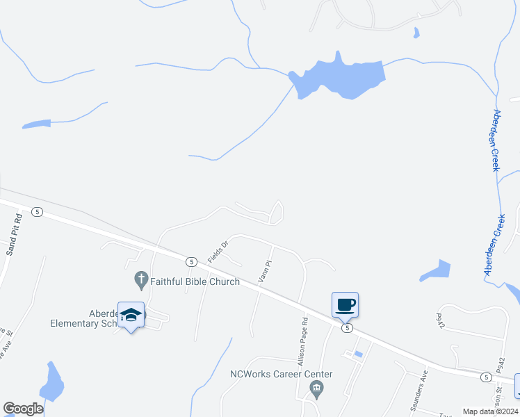 map of restaurants, bars, coffee shops, grocery stores, and more near 124 Old Course Road in Aberdeen