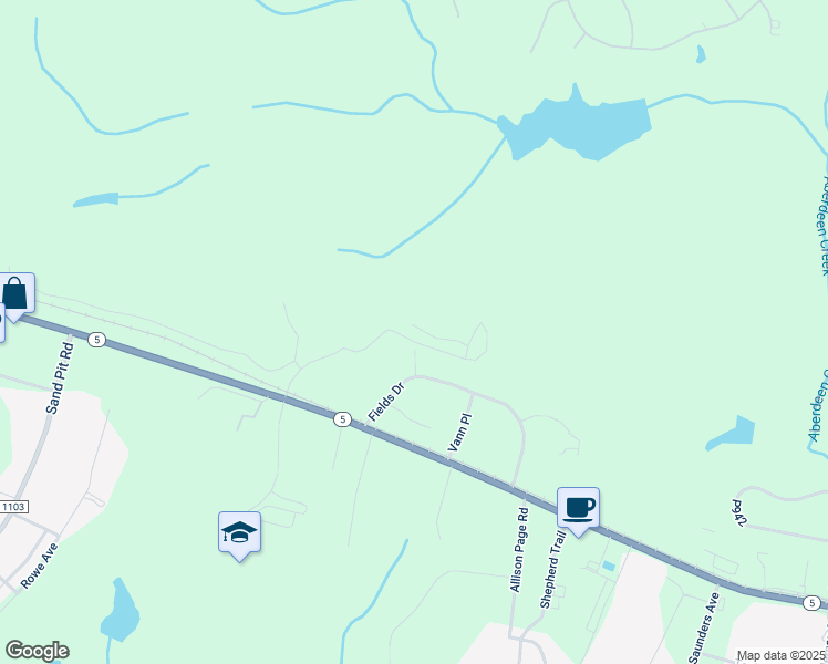 map of restaurants, bars, coffee shops, grocery stores, and more near 141 Old Course Road in Aberdeen