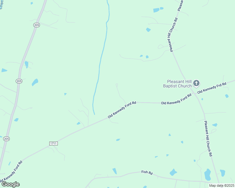 map of restaurants, bars, coffee shops, grocery stores, and more near 173 Old Kennedy Ford Road in Marshville