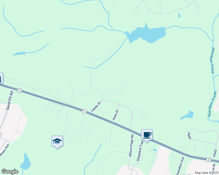 map of restaurants, bars, coffee shops, grocery stores, and more near 142 Old Course Road in Aberdeen