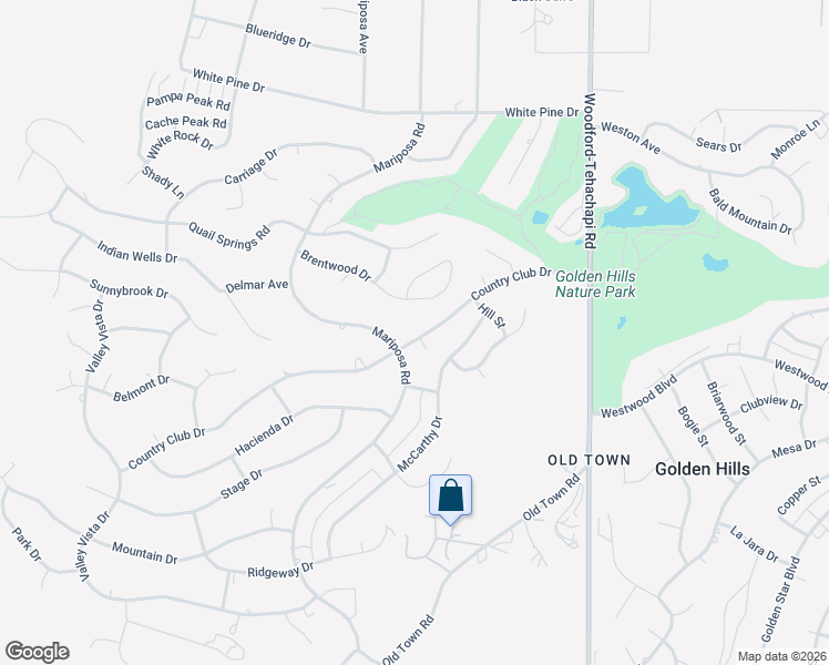 map of restaurants, bars, coffee shops, grocery stores, and more near 20821 Country Club Drive in Tehachapi