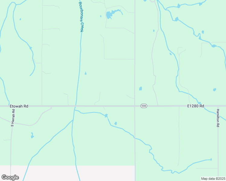 map of restaurants, bars, coffee shops, grocery stores, and more near 20101 East Etowah Road in Noble