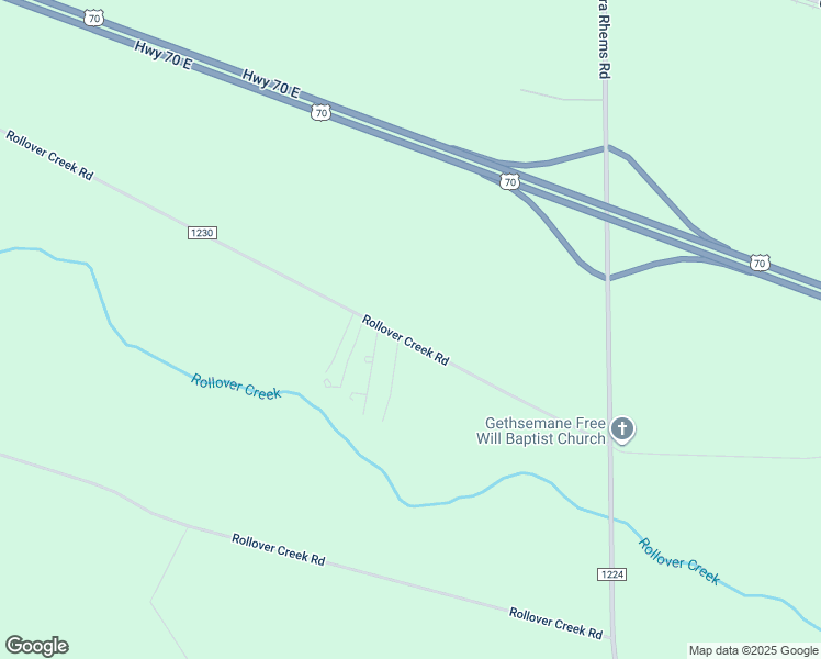 map of restaurants, bars, coffee shops, grocery stores, and more near 304 Rollover Creek Road in New Bern