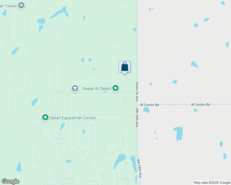 map of restaurants, bars, coffee shops, grocery stores, and more near 30197-30317 Northwest 24th Avenue in Goldsby