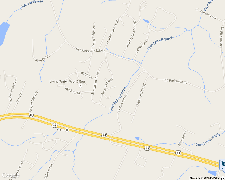 map of restaurants, bars, coffee shops, grocery stores, and more near 130 Blair's Bend in Cleveland