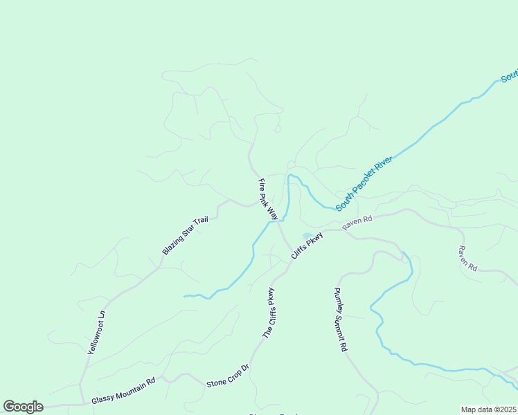 map of restaurants, bars, coffee shops, grocery stores, and more near 201 Fire Pink Way in Landrum