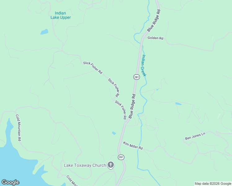 map of restaurants, bars, coffee shops, grocery stores, and more near 406 Slick Fisher Road in Lake Toxaway