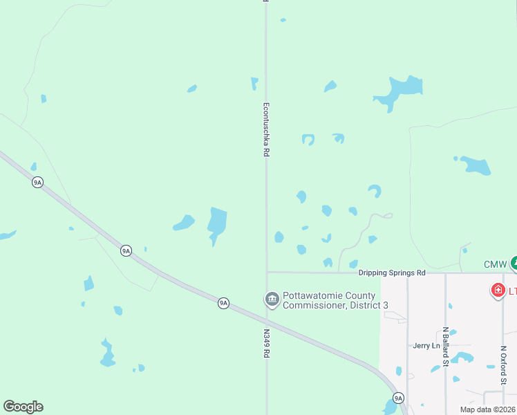 map of restaurants, bars, coffee shops, grocery stores, and more near 28768 Johnson Road in Maud