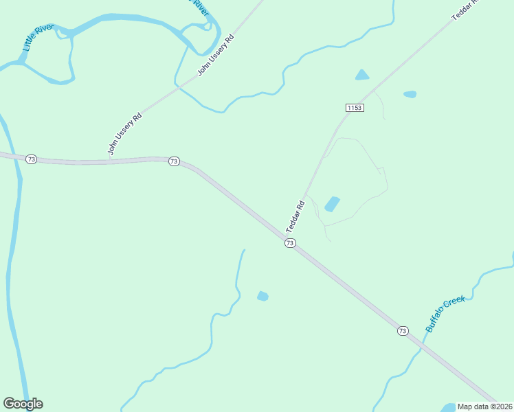 map of restaurants, bars, coffee shops, grocery stores, and more near 2121 North Carolina 73 in Mount Gilead