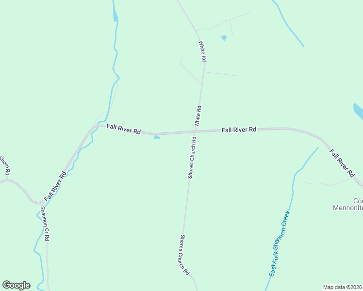 map of restaurants, bars, coffee shops, grocery stores, and more near 4725 Fall River Road in Leoma