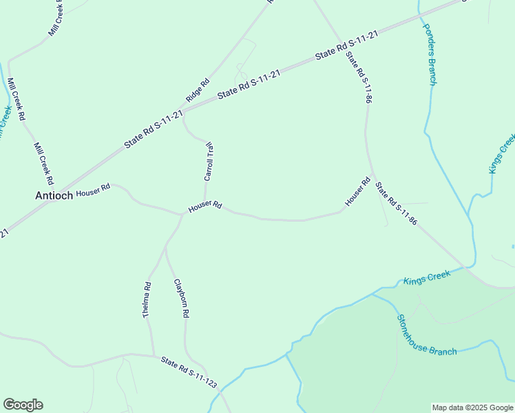 map of restaurants, bars, coffee shops, grocery stores, and more near 220 Houser Road in Blacksburg