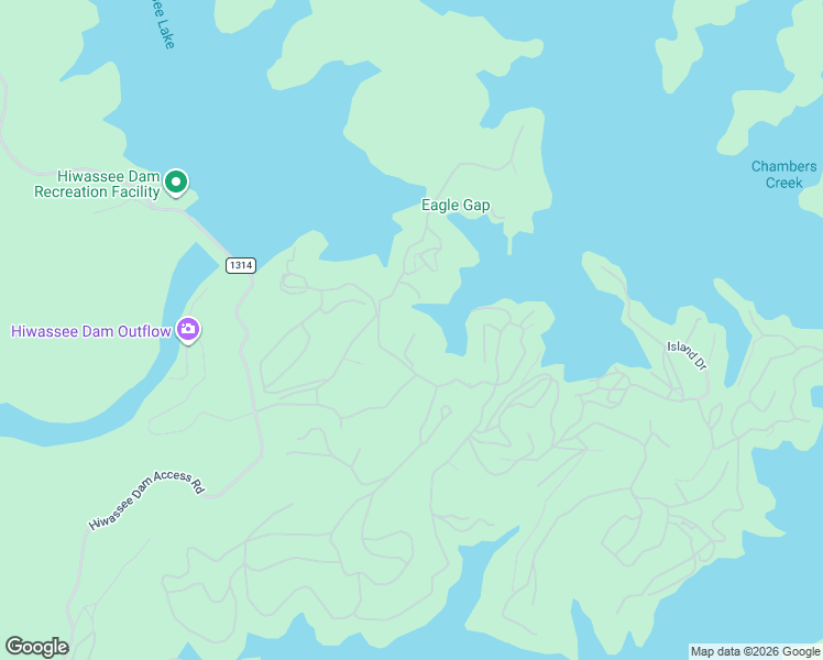 map of restaurants, bars, coffee shops, grocery stores, and more near 16 Snowbird Lane in Murphy