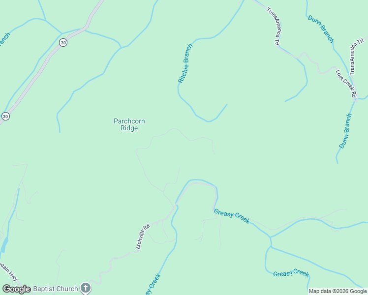 map of restaurants, bars, coffee shops, grocery stores, and more near 481 Archville Road in Reliance