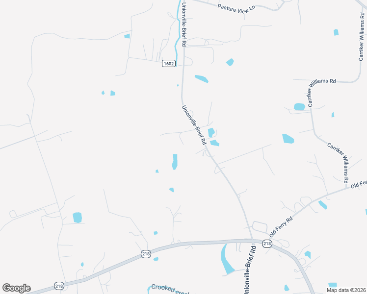 map of restaurants, bars, coffee shops, grocery stores, and more near 8223 Unionville-Brief Road in Monroe