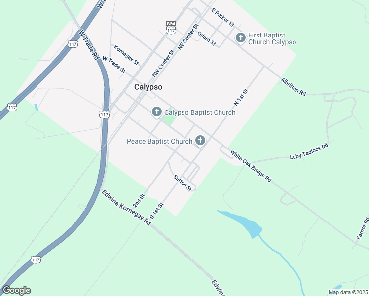 map of restaurants, bars, coffee shops, grocery stores, and more near 209 2nd Street in Calypso