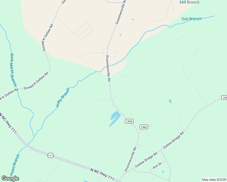 map of restaurants, bars, coffee shops, grocery stores, and more near 2007 Drummersville Road in Seven Springs