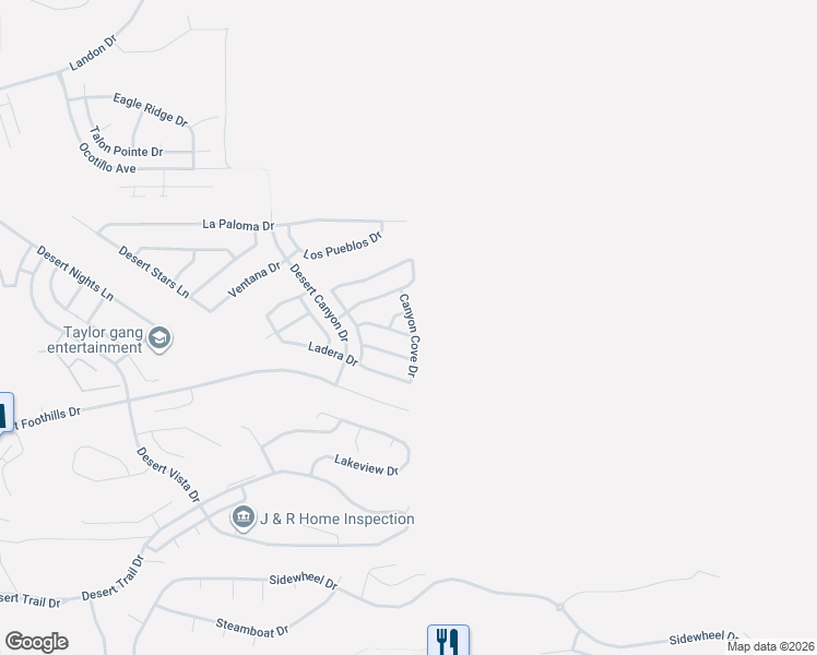 map of restaurants, bars, coffee shops, grocery stores, and more near 2995 Tierra Vida in Bullhead City