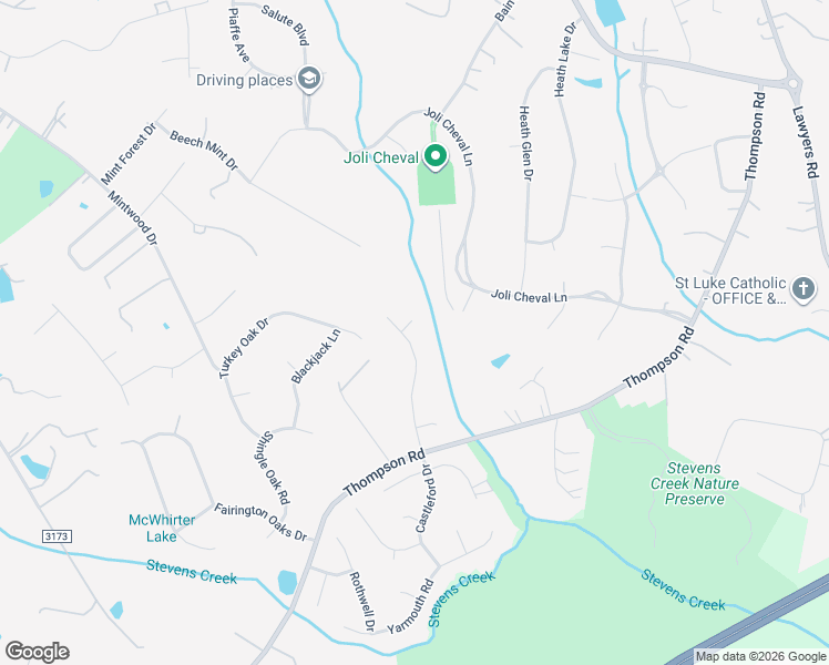 map of restaurants, bars, coffee shops, grocery stores, and more near 4306 Phillips Spring Court in Mint Hill