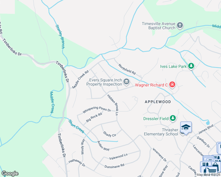 map of restaurants, bars, coffee shops, grocery stores, and more near 34 Cool Spring Road in Signal Mountain