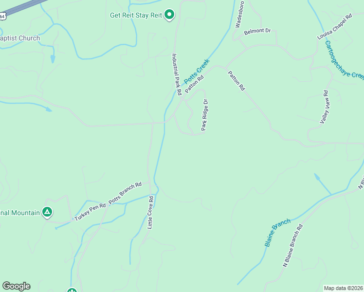 map of restaurants, bars, coffee shops, grocery stores, and more near 421 Park Ridge Drive in Franklin