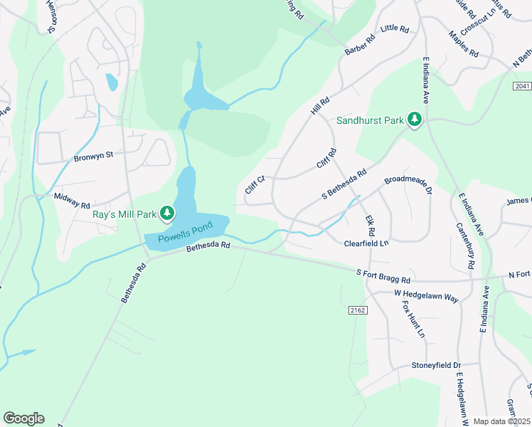 map of restaurants, bars, coffee shops, grocery stores, and more near 132 Cliff Court in Southern Pines