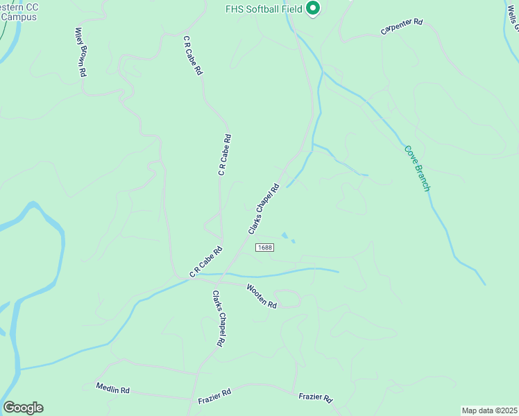 map of restaurants, bars, coffee shops, grocery stores, and more near Clarks Chapel Road in Franklin