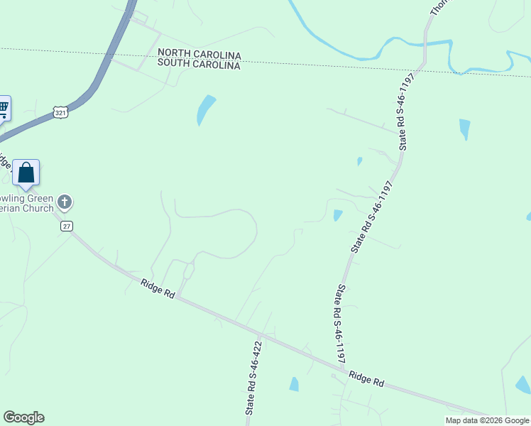 map of restaurants, bars, coffee shops, grocery stores, and more near 760 Bellegray Road in Clover