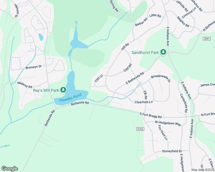 map of restaurants, bars, coffee shops, grocery stores, and more near 530 Hill Road in Southern Pines