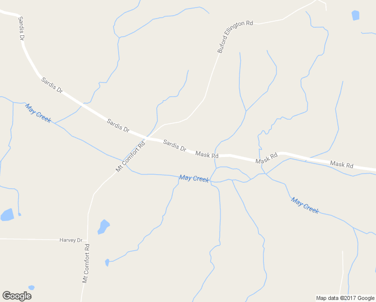 map of restaurants, bars, coffee shops, grocery stores, and more near Sardis Drive in Hickory Valley