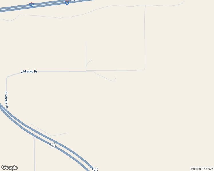map of restaurants, bars, coffee shops, grocery stores, and more near 12435 East Marble Drive in Kingman