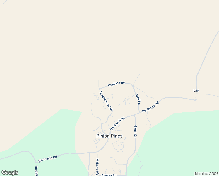 map of restaurants, bars, coffee shops, grocery stores, and more near 2576-5658 Hoptoad Road in Kingman