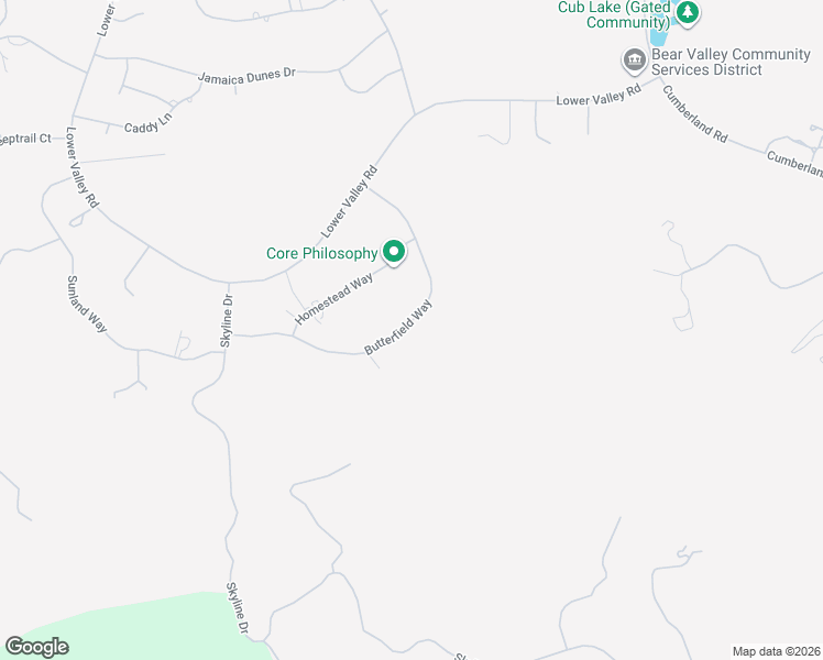 map of restaurants, bars, coffee shops, grocery stores, and more near 29620 Butterfield Way in Tehachapi