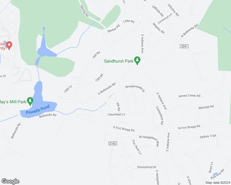 map of restaurants, bars, coffee shops, grocery stores, and more near 356 Broadmeade Drive in Southern Pines