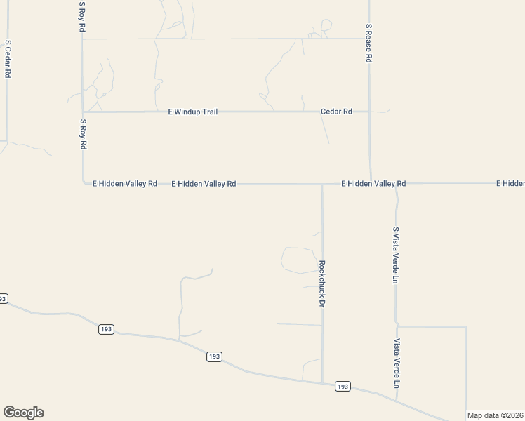 map of restaurants, bars, coffee shops, grocery stores, and more near 2521 Rockchuck Drive in Kingman