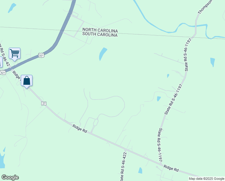 map of restaurants, bars, coffee shops, grocery stores, and more near 808 Bellegray Road in Clover