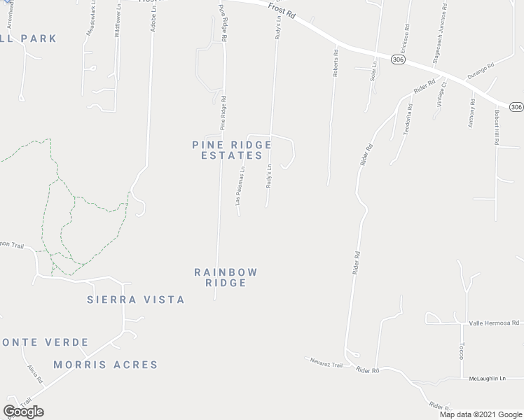 map of restaurants, bars, coffee shops, grocery stores, and more near 72 Rudy's Lane in Sandia Park
