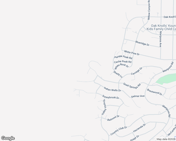 map of restaurants, bars, coffee shops, grocery stores, and more near 21704 Quail Springs Road in Tehachapi