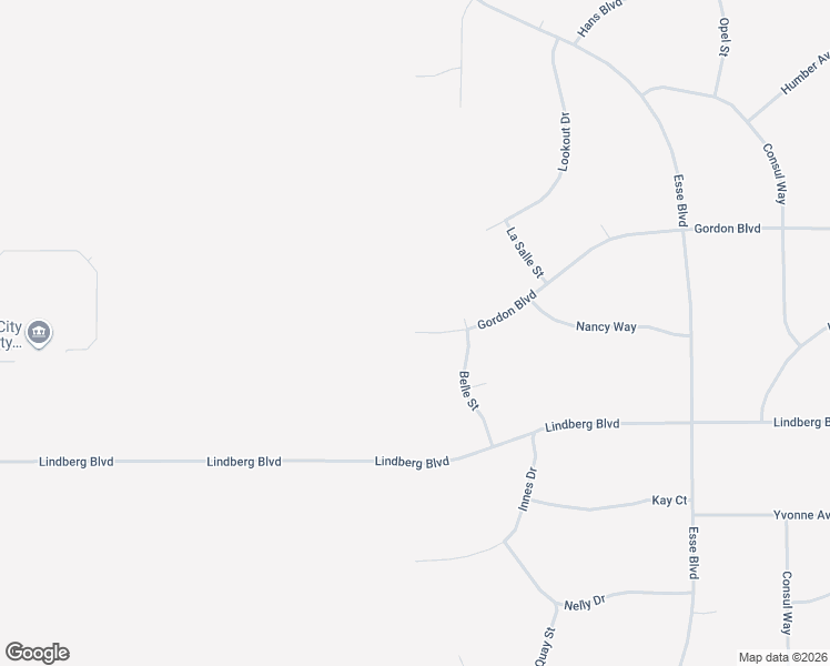 map of restaurants, bars, coffee shops, grocery stores, and more near Gordon Boulevard in California City