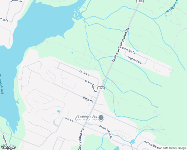 map of restaurants, bars, coffee shops, grocery stores, and more near 8499 Lexie Lane in Ooltewah