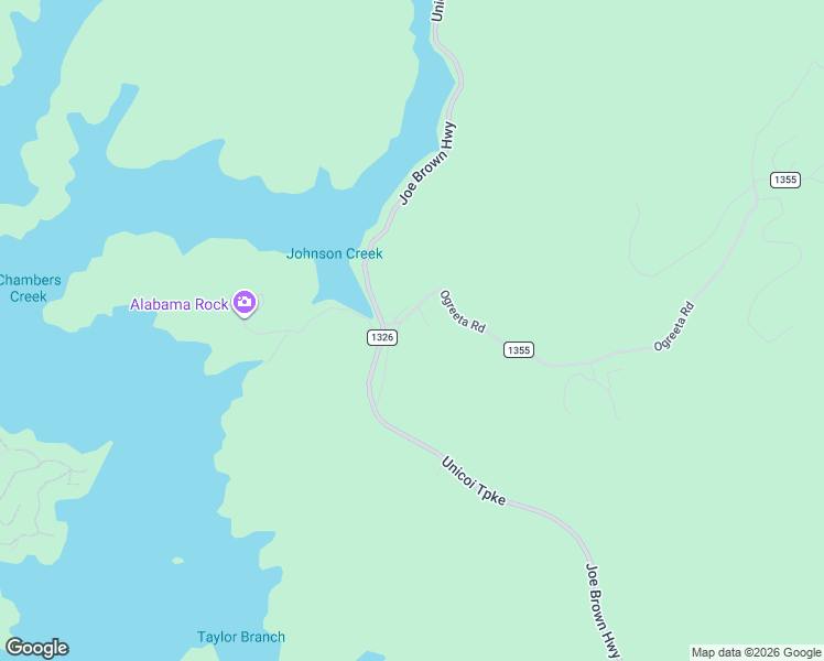 map of restaurants, bars, coffee shops, grocery stores, and more near 10996 Joe Brown Highway in Murphy