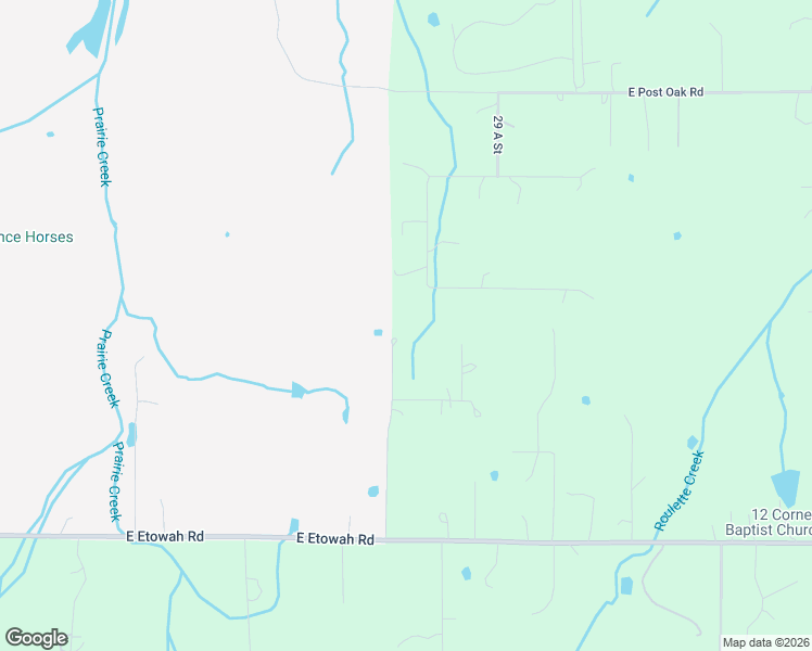 map of restaurants, bars, coffee shops, grocery stores, and more near 14405 Stone Hollow Road in Noble