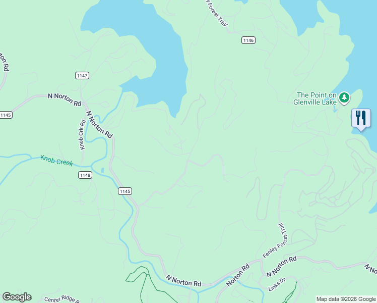 map of restaurants, bars, coffee shops, grocery stores, and more near 397 Bright Mount Road in Cullowhee