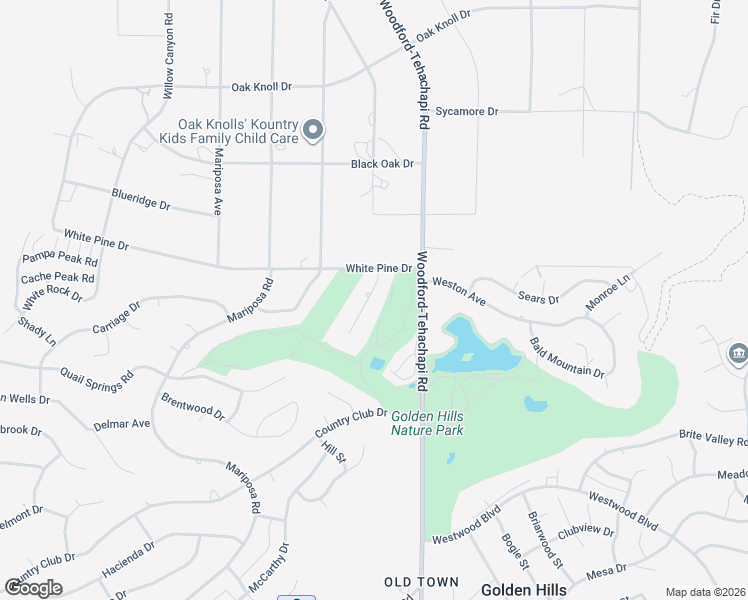 map of restaurants, bars, coffee shops, grocery stores, and more near 22908 Clover Spring Place in Tehachapi