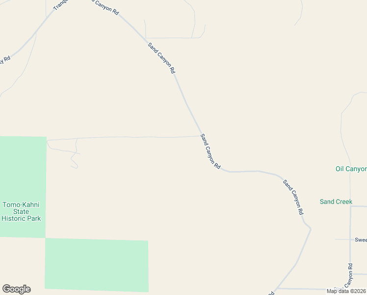 map of restaurants, bars, coffee shops, grocery stores, and more near 22921 Sand Canyon Road in Tehachapi