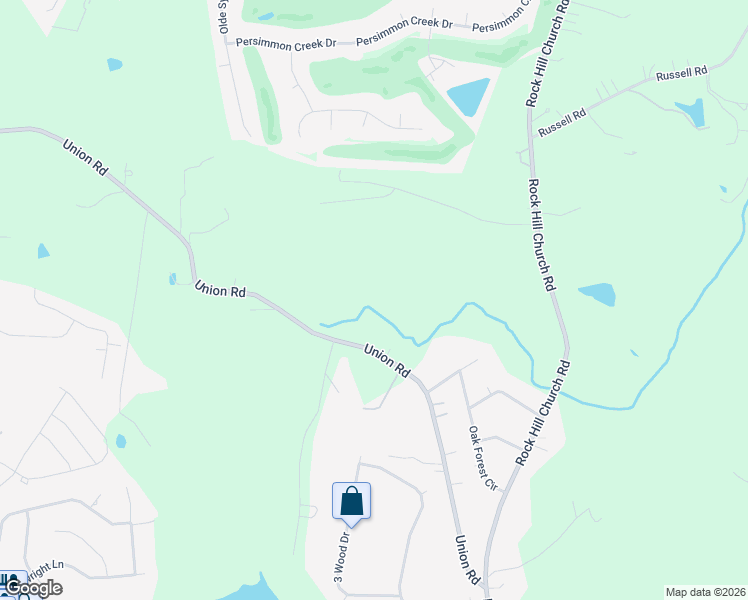 map of restaurants, bars, coffee shops, grocery stores, and more near 700 Union Road in Matthews