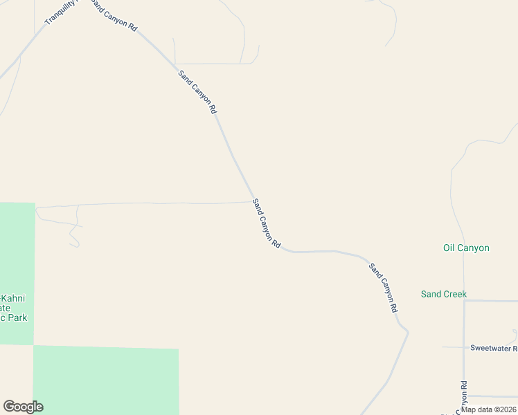 map of restaurants, bars, coffee shops, grocery stores, and more near 22921 Sand Canyon Road in Tehachapi