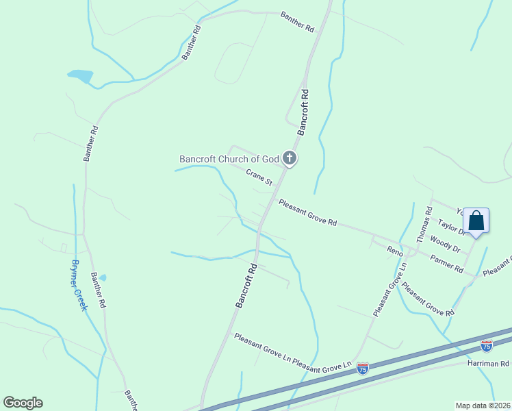 map of restaurants, bars, coffee shops, grocery stores, and more near 948 Bancroft Rd in Bradley